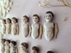 画像9: フランス 1910年前後  ビスクドール ミニョネット 3体セット (9)