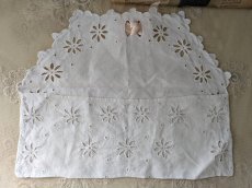 画像3: フランスアンティーク カットワーク刺繍 ポシェット (3)