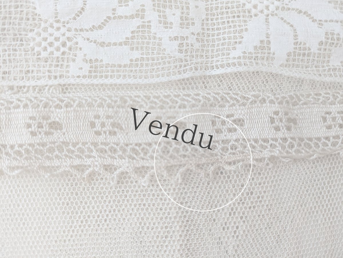 画像4: フランスヴィンテージ　台紙巻きレース3種セット (4)