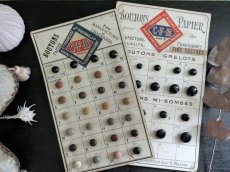 画像6: フランス 1910-30年 シューボタンサンプルシート C.F.B (6)