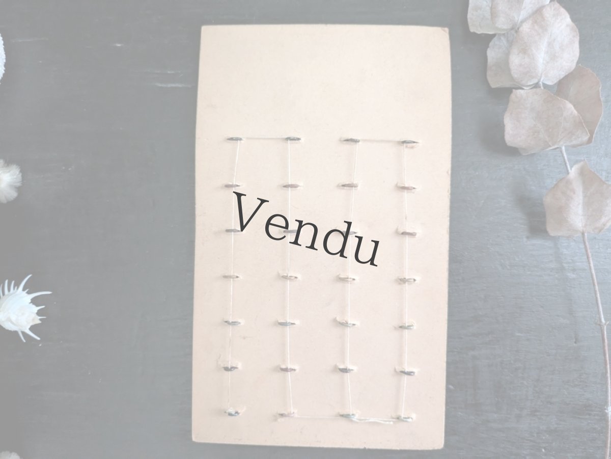 画像5: フランス 1910-30年 シューボタンサンプルシート C.F.B (5)