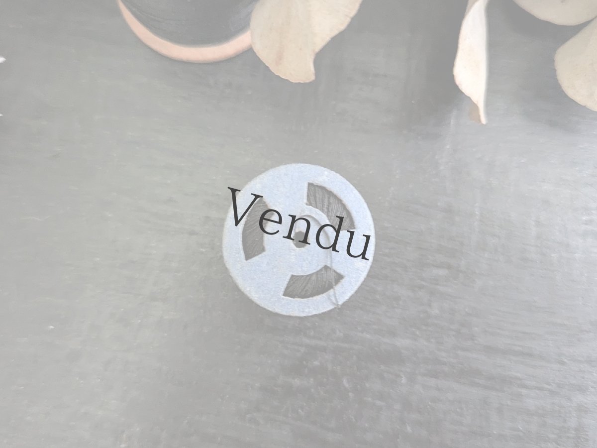 画像5: フランス 1900年前後 カプセル入り糸玉 リネン 200 AU CONSCRIT (5)