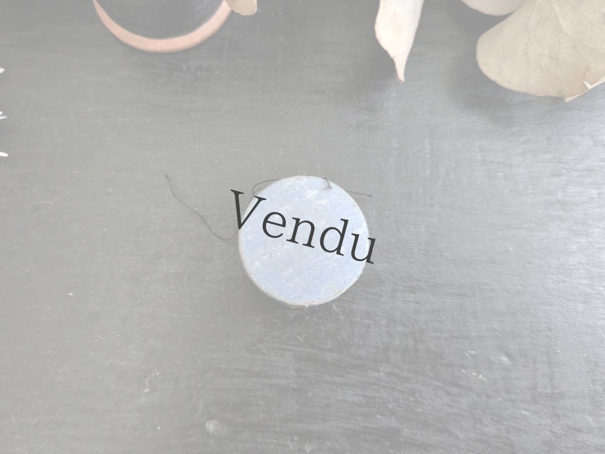 画像11: フランス 1900年前後 カプセル入り糸玉 リネン 200 AU CONSCRIT (11)