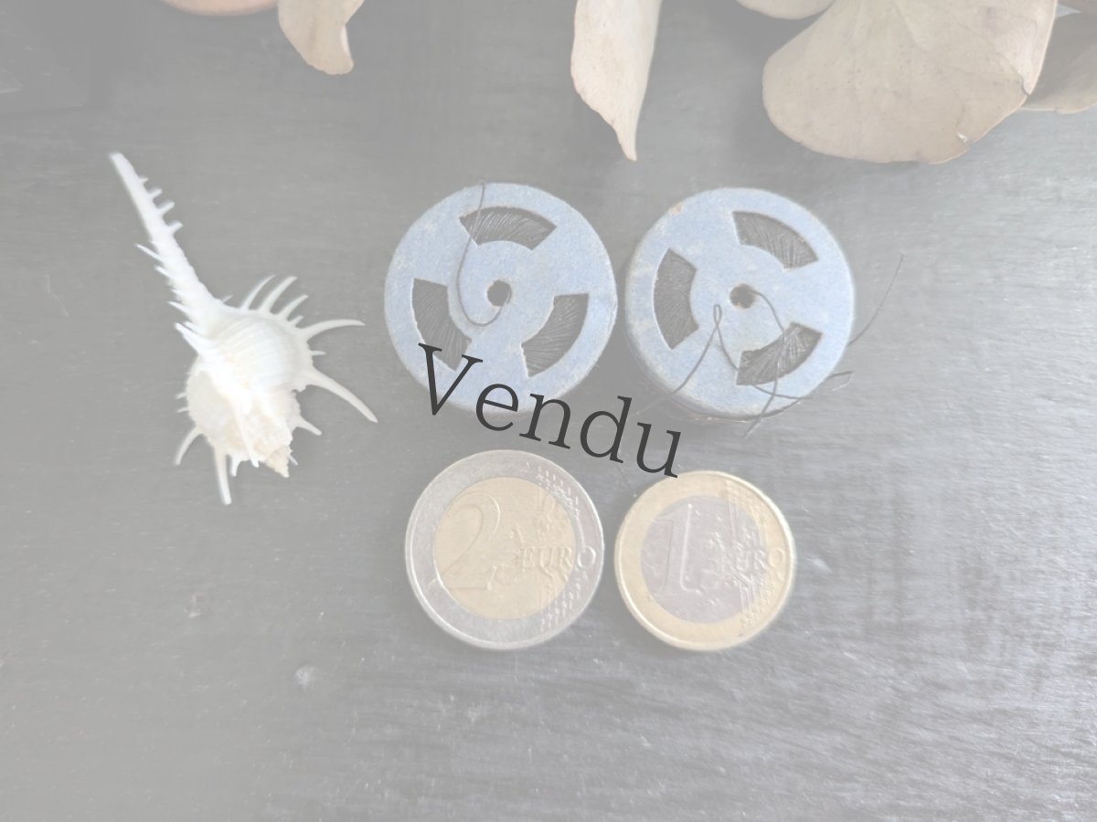 画像12: フランス 1900年前後 カプセル入り糸玉 リネン 200 AU CONSCRIT (12)