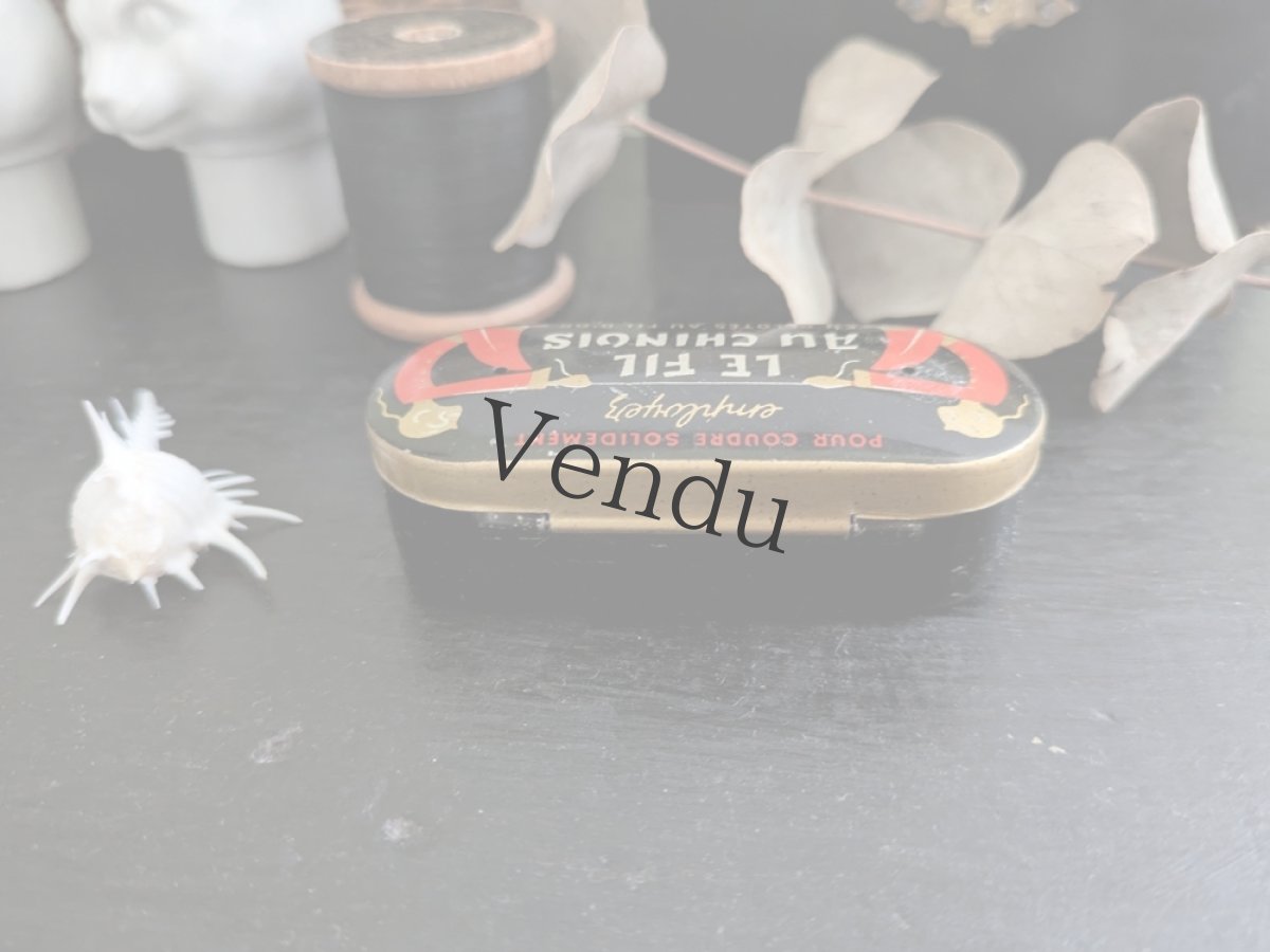 画像4: フランス 1920-30年 鉄製糸ホルダー LE FIL AU CHINOIS (4)