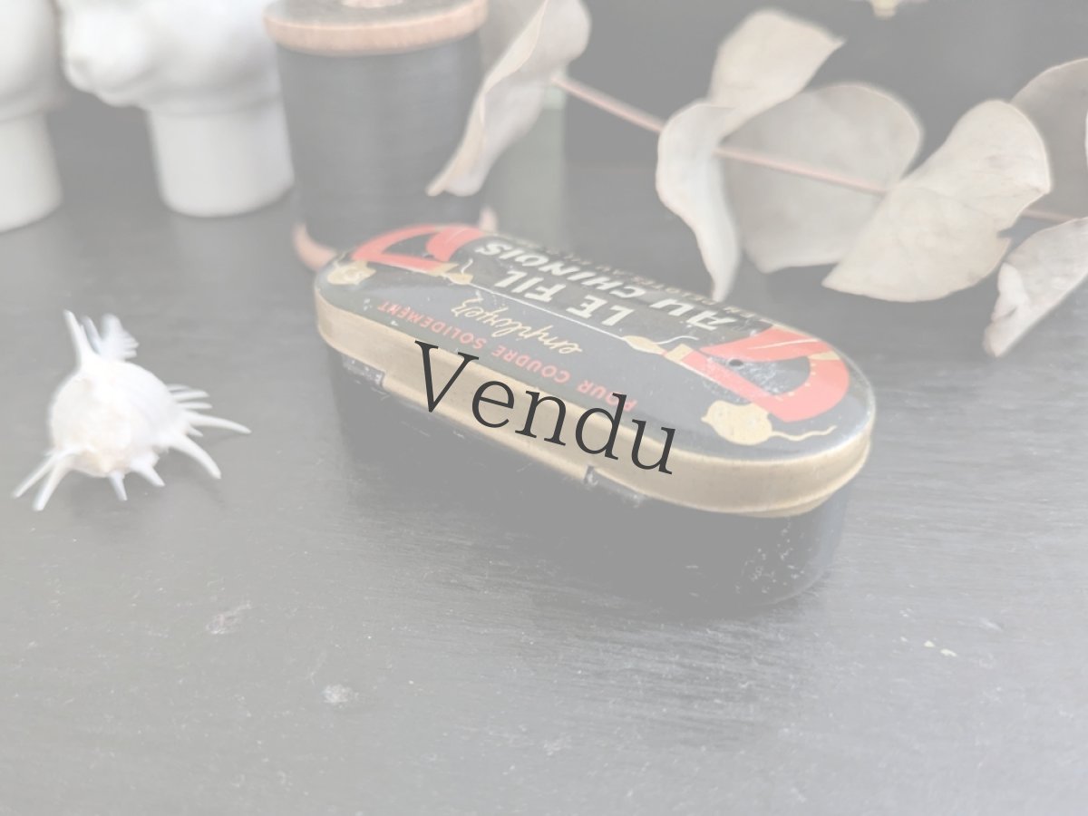 画像5: フランス 1920-30年 鉄製糸ホルダー LE FIL AU CHINOIS (5)