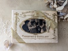 画像1: フランス 1900年前後 ヌガーのお菓子箱 CHABERT & GUILLOT (1)