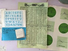 画像8: フランス 1960年代 猫ちゃんのお裁縫ケース／メルスリーセット (8)