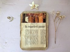 画像5: フランス 1930-50年代 ボタンシート 22mm+17mm+13mm (5)