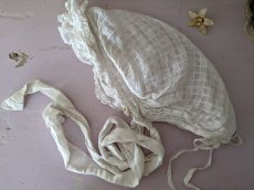 画像9: フランスアンティーク コットンボネ 3種セット (9)