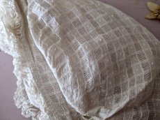 画像10: フランスアンティーク コットンボネ 3種セット (10)