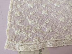 画像10: フランスアンティーク　はぎれパーツセット＋ばらのトリム＋貝ボタンつき (10)