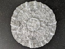 画像6: フランスアンティーク　ノルマンディレースのドイリー 45×42cm (6)