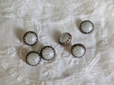 画像4: フランスヴィンテージ ドーム型メタルボタン 11mm (4)