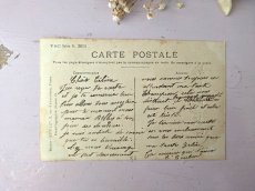 画像4: フランス 1900-10年 Ste-Catherine 切手つきポストカードA (4)