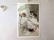 画像1: フランス 1900-10年 Ste-Catherine ポストカードB (1)