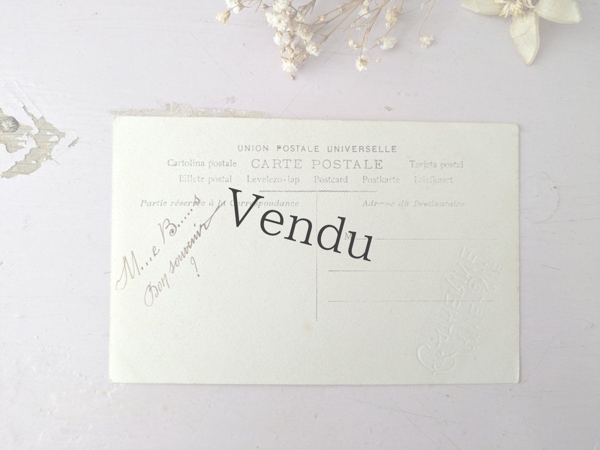 画像4: フランス 1900-10年 Ste-Catherine ポストカードB (4)