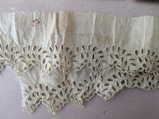 画像8: フランスアンティーク 刺繍メルスリーセット (8)