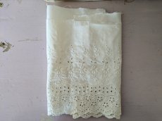 画像6: フランスヴィンテージ　カットワーク刺繍幅広レース 100cm (6)