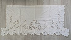 画像6: フランスアンティーク　カットワーク刺繍のクロス 112×49cm (6)