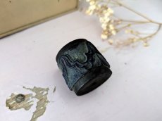 画像8: フランスアンティーク 刺繍木製スタンプ 3個セットB 24-27mm (8)