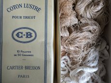 画像1: フランスアンティーク　コットン糸束どっさりセット カルティエ=ブレッソン (1)