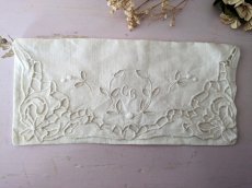 画像1: フランスヴィンテージ　CBイニシャル刺繍入り カトラリーケース (1)