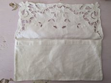 画像4: フランスヴィンテージ　CBイニシャル刺繍入り カトラリーケース (4)