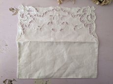 画像5: フランスヴィンテージ　CBイニシャル刺繍入り カトラリーケース (5)