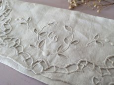 画像3: フランスヴィンテージ　CBイニシャル刺繍入り カトラリーケース (3)