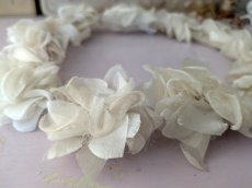 画像2: フランス 1930-50年代　布花の花冠 コミュニオン (2)