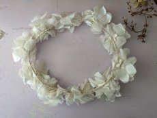 画像3: フランス 1930-50年代　布花の花冠 コミュニオン (3)