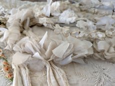 画像6: フランス 1930-50年代　布花の花冠 コミュニオン (6)