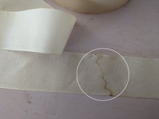 画像7: フランスアンティーク 巻きリボン Pon.1845 白 (7)