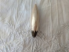 画像2: フランスアンティーク　変形パールのハットピン 14cm (2)