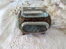 画像3: フランス 19世紀末 ベベルガラスのジュエリーボックス　 (3)