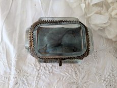 画像5: フランス 19世紀末 ベベルガラスのジュエリーボックス　 (5)