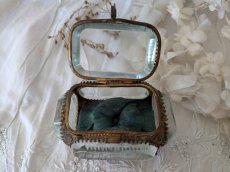 画像7: フランス 19世紀末 ベベルガラスのジュエリーボックス　 (7)