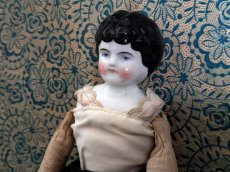 画像4: ドイツ 19世紀末 チャイナヘッドポーセリンドール 29cm (4)