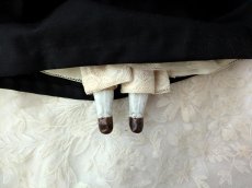 画像5: ドイツ 19世紀末 チャイナヘッドポーセリンドール 29cm (5)