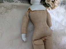 画像11: ドイツ 19世紀末 チャイナヘッドポーセリンドール 29cm (11)