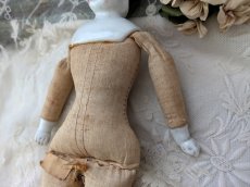 画像12: ドイツ 19世紀末 チャイナヘッドポーセリンドール 29cm (12)