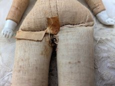 画像13: ドイツ 19世紀末 チャイナヘッドポーセリンドール 29cm (13)