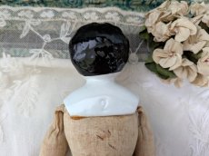 画像16: ドイツ 19世紀末 チャイナヘッドポーセリンドール 29cm (16)