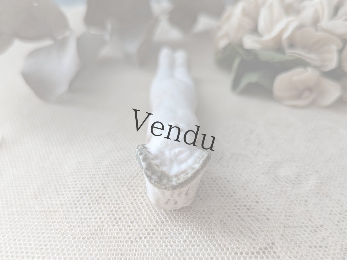 画像5: ドイツアンティーク ビスクドール ミニョネット 8.8cm (5)