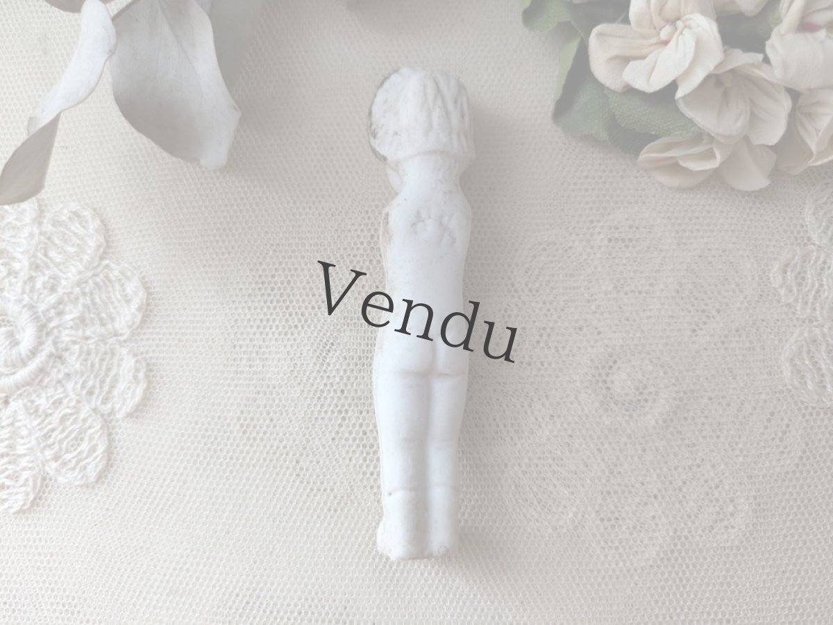 画像7: ドイツアンティーク ビスクドール ミニョネット 8.8cm (7)