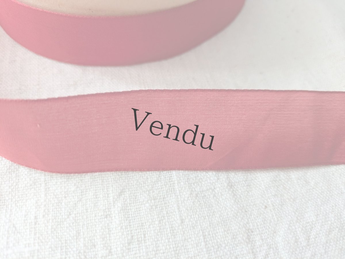 画像3: フランスヴィンテージ 巻きリボン Pon.5 赤 (3)