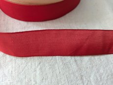画像3: フランスヴィンテージ 巻きリボン Pon.5 赤 (3)
