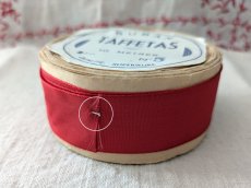 画像7: フランスヴィンテージ 巻きリボン Pon.5 赤 (7)