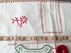 画像6: フランス蚤の市 メルスリーセット 赤 (6)